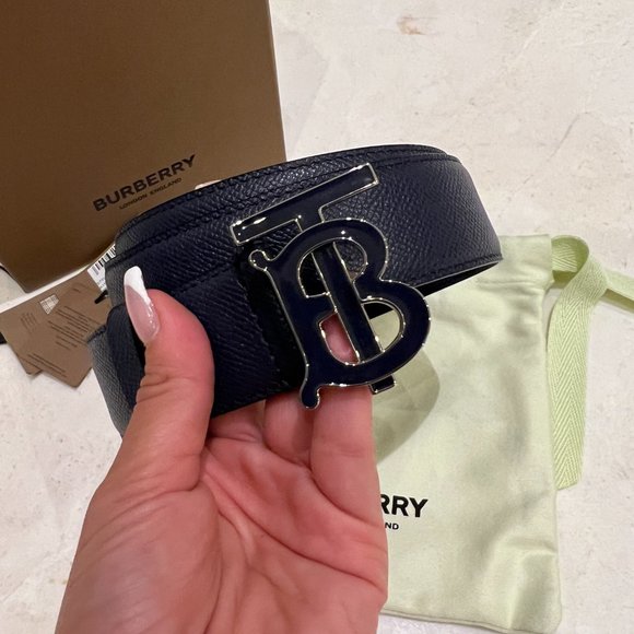 Burberry Men's Reversible Leather Belt